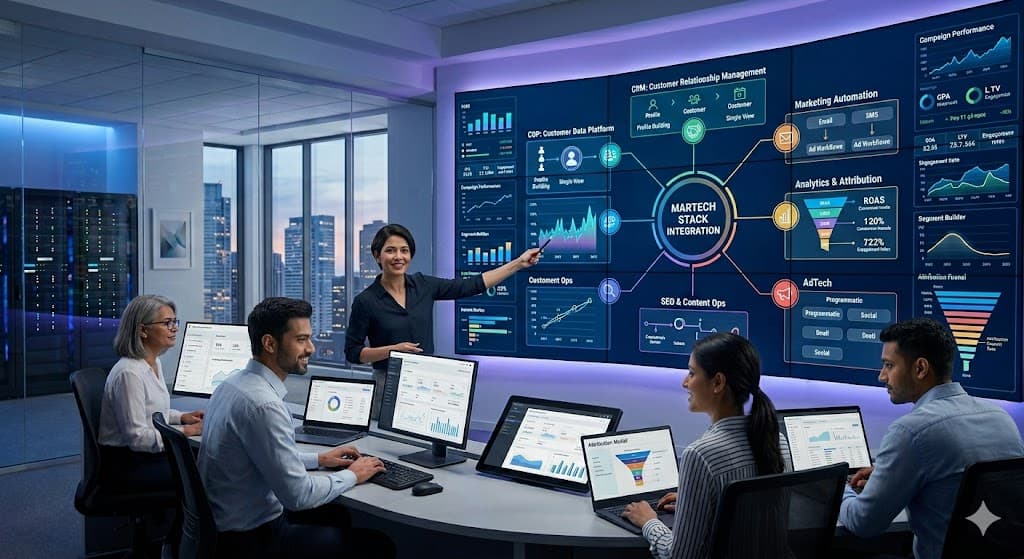Build custom software solutions for marketing technology.