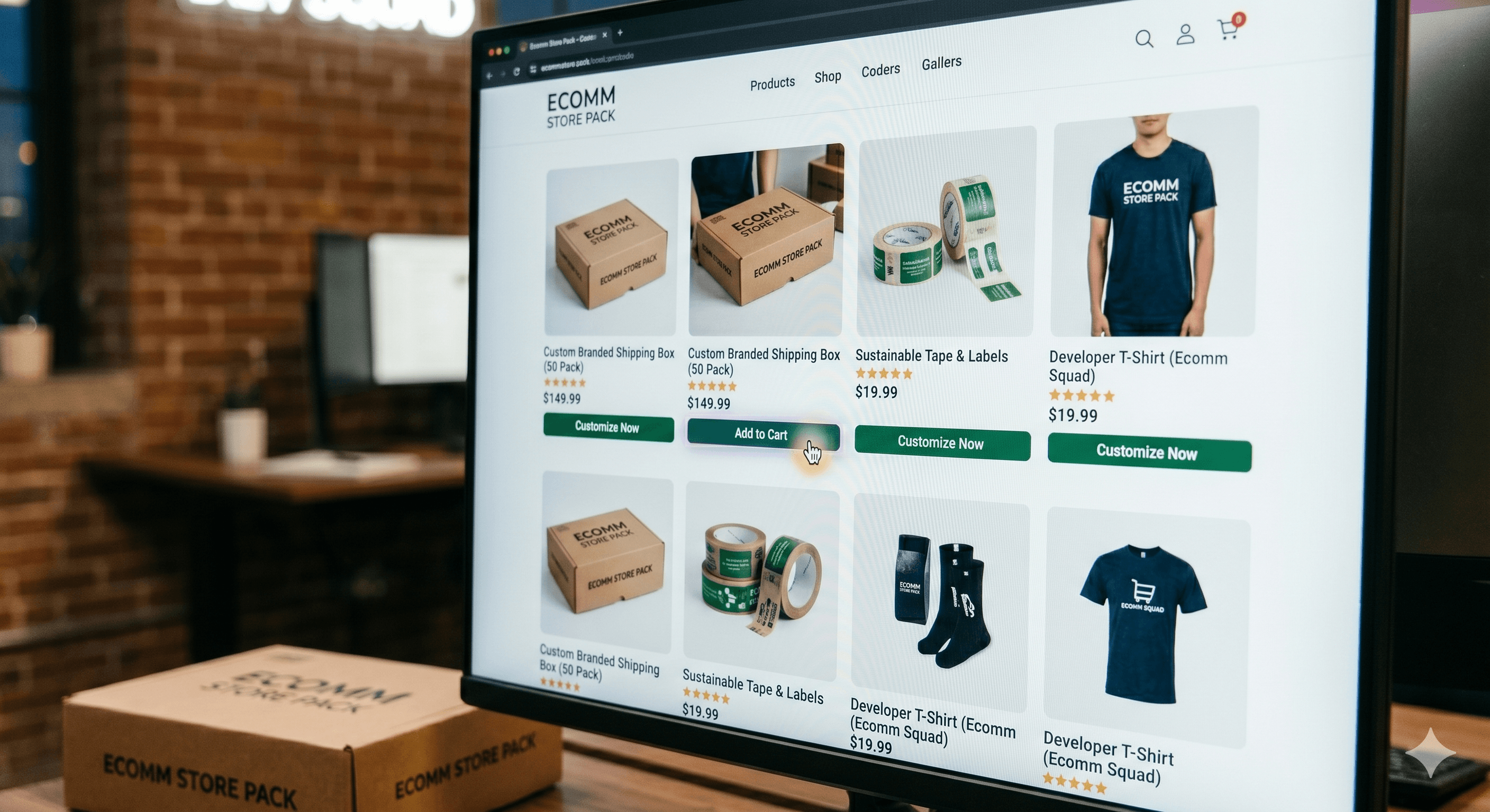 Build powerful online stores that convert.
