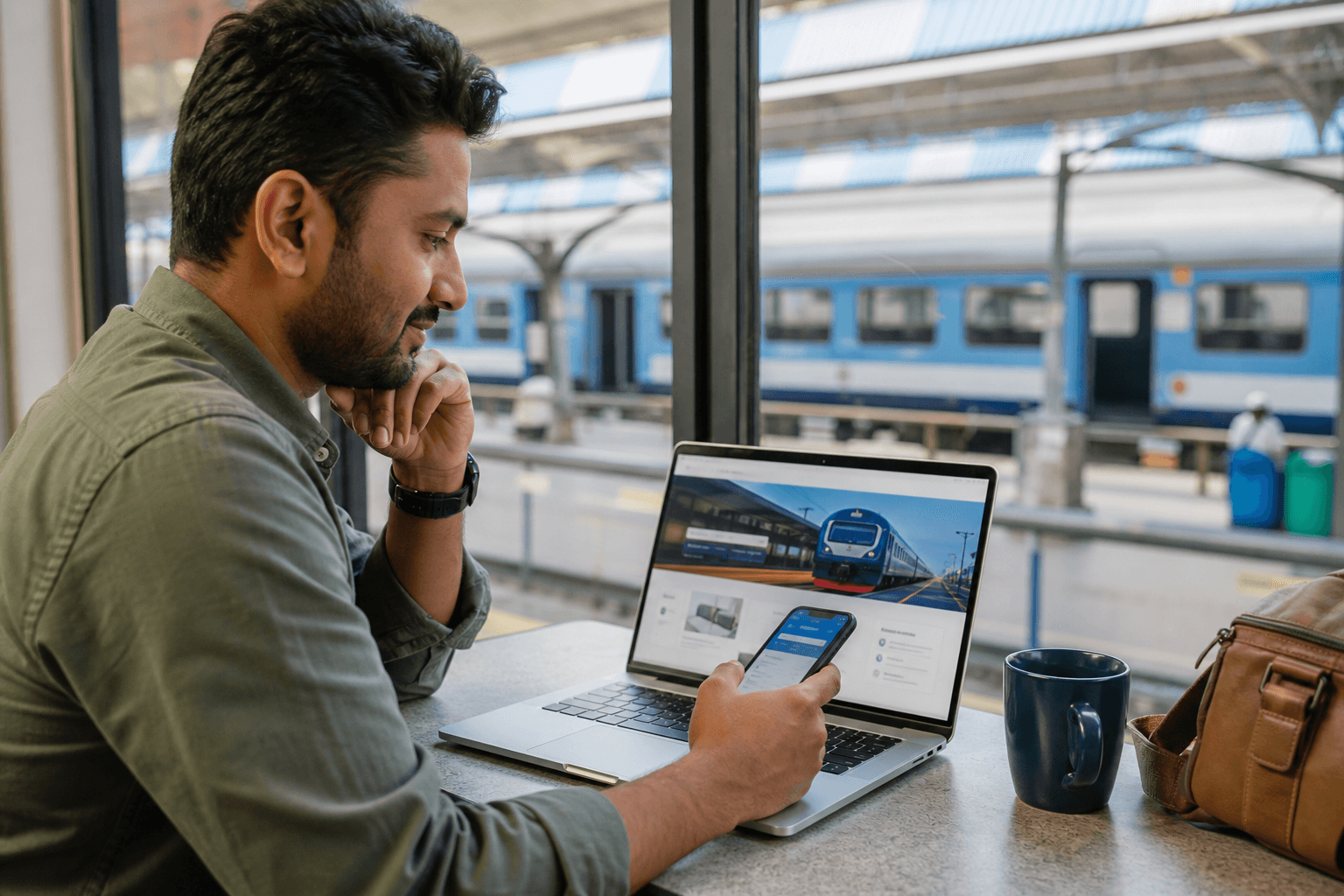 Passenger Details Are Added in the Train Booking process