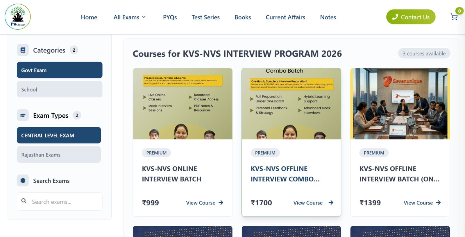 PV Classes